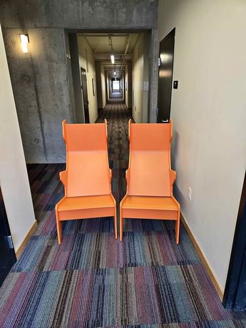 Outdoor Patio Chaise Loungers (2) & Chairs (3)