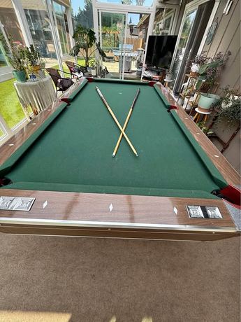 7’ Fischer Slate Pool Table