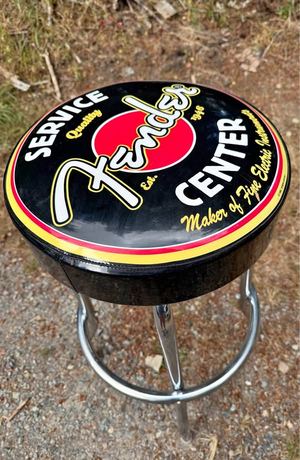 Fender Service Center Bar Stool (Fender Guitars/furniture/hard to find)